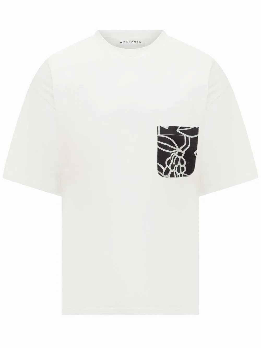 AMARANTO T-Shirt Floreale 