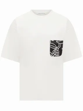 AMARANTO T-Shirt Floreale 
