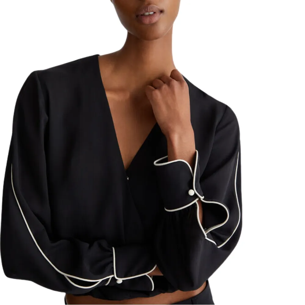 Blusa Liu Jo in crêpe de chine