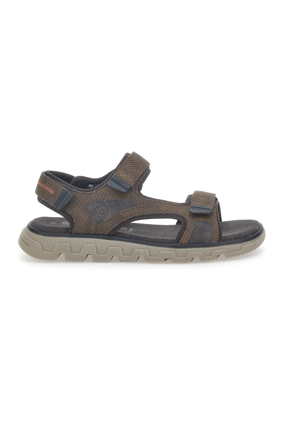   BUGATTI Sandali Marroni con Velcro Bugatti 321AFG81