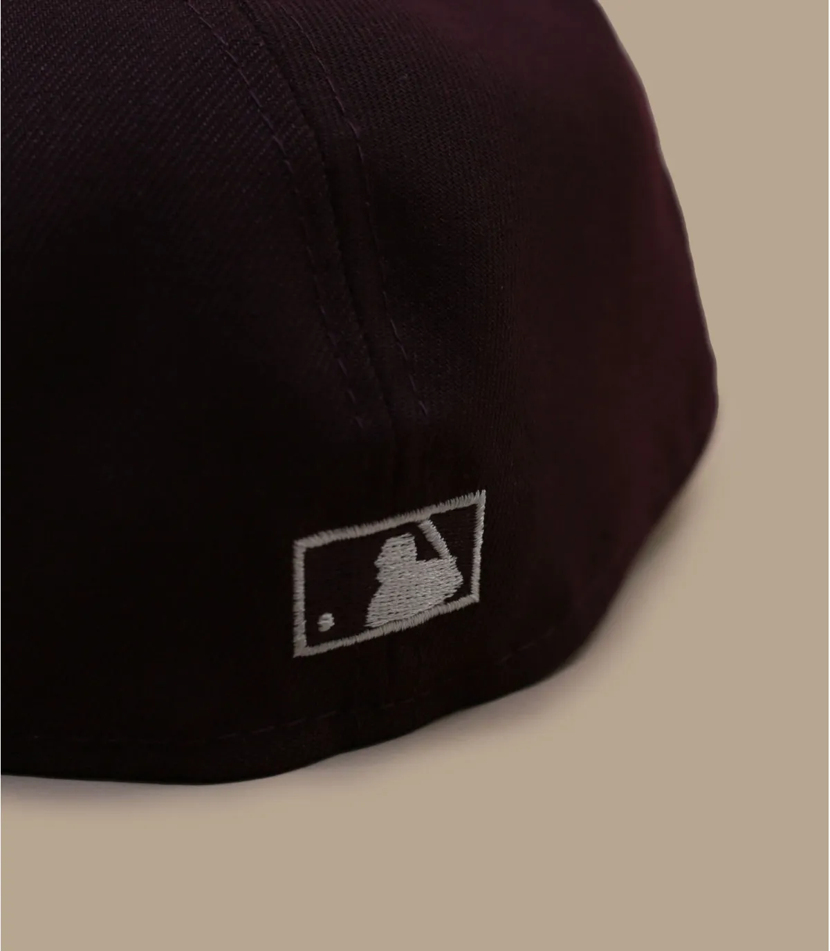 Cappellino fitted Boston bordeauxSide Patch 59Fifty Boston Red Sox marron black     
