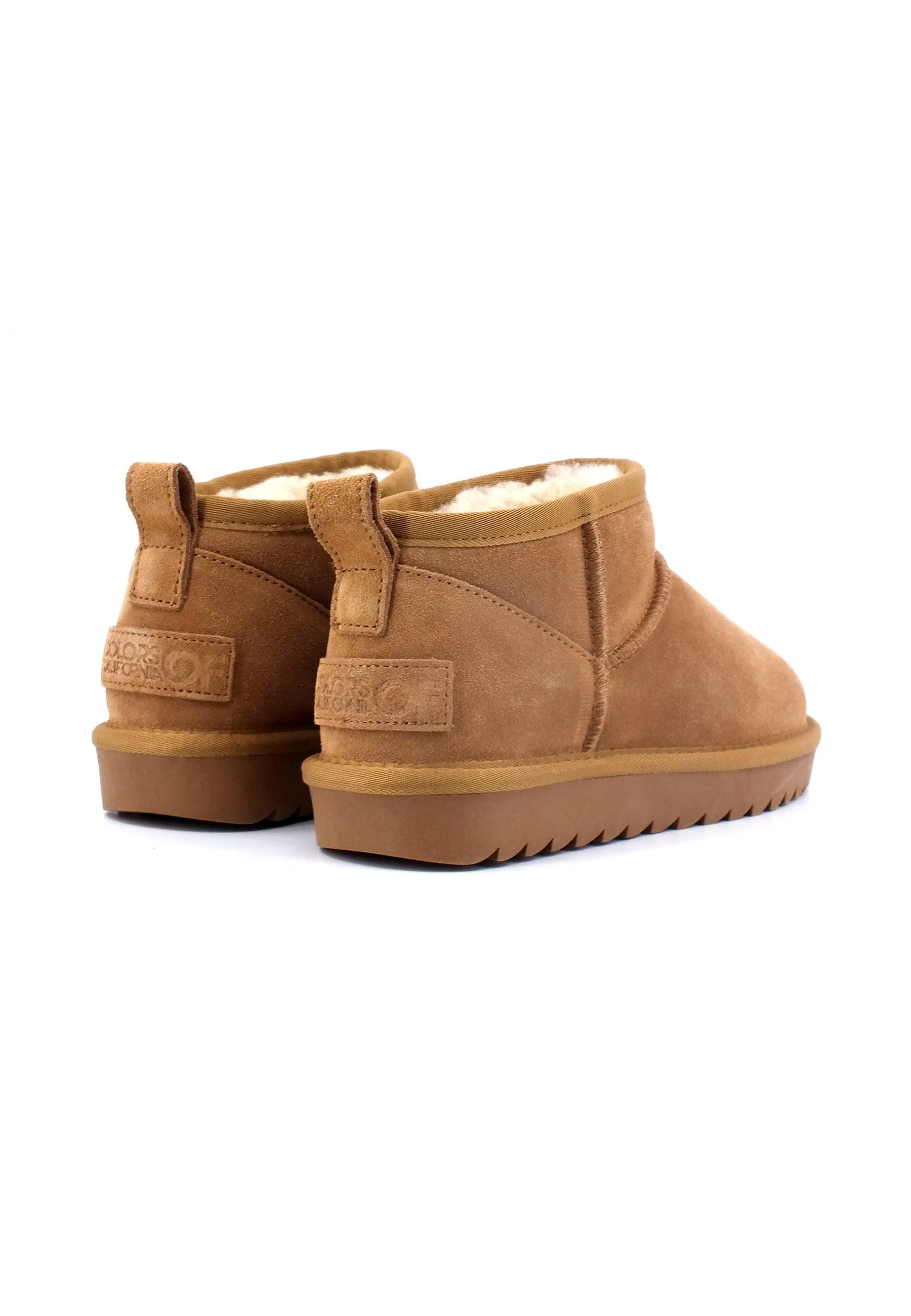 COLORS OF CALIFORNIA Stivaletto Pelo Donna Tan Marrone HC.YW078