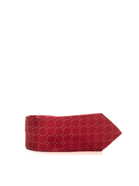 Cravatta H-TIE75CM Rosso BOSS Uomo