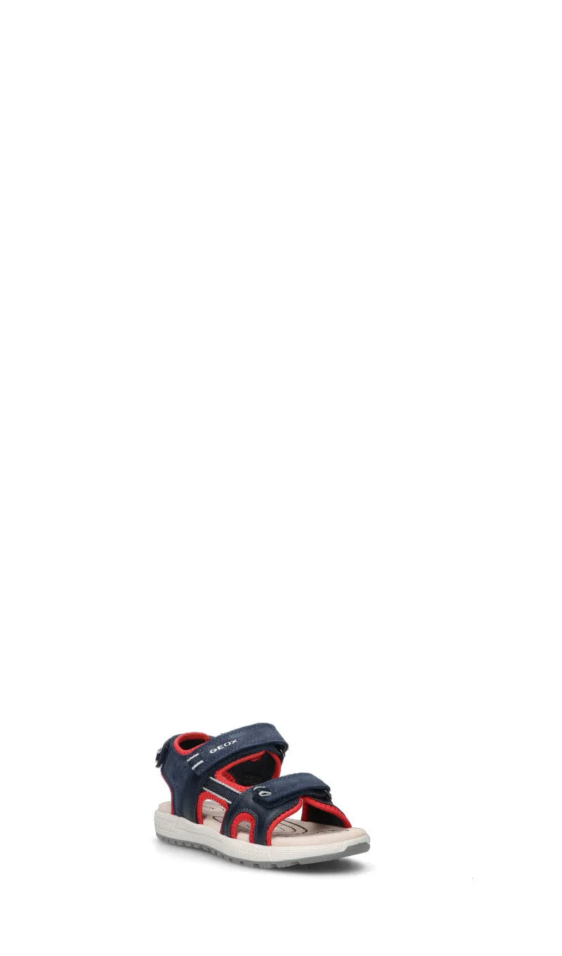 GEOX Sandalo bimbo blu/rosso