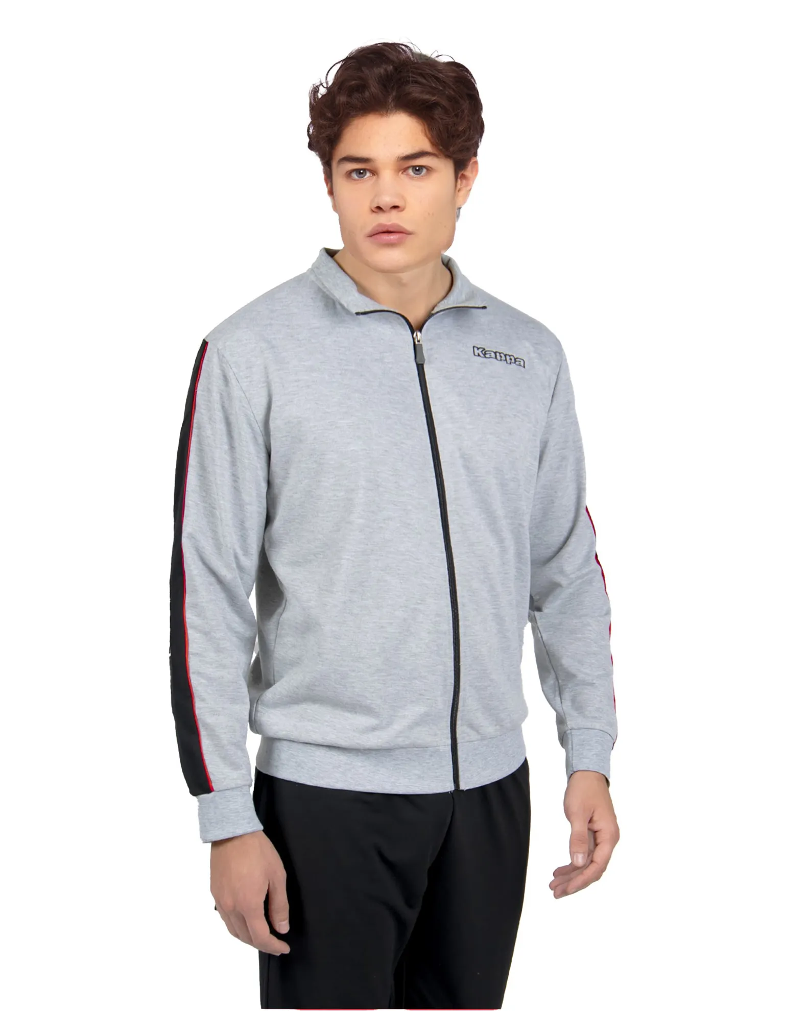 KAPPA - Completo tuta da uomo grigia e nera, garzata                                            Previous productKAPPA - Completo