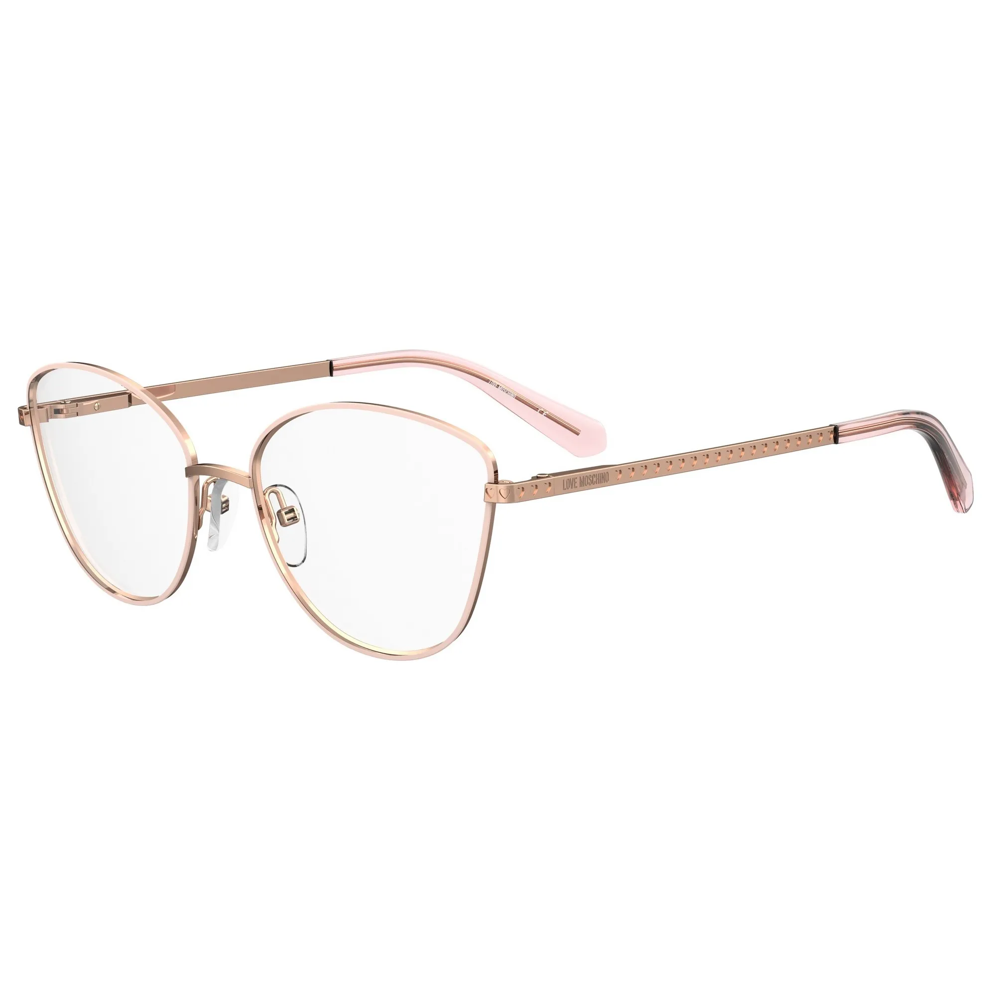  Love Moschino MOL624 - PY3 Rame Oro Nudo | Occhiale Da Vista Donna 