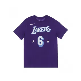 maglietta uomo nba essential tee no 6 lebron james loslak COURT PURPLE