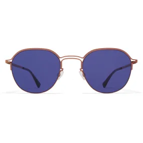 Mykita - MMCRAFT016 - Mykita & Maison Margiela - Rame Grigio Indaco - Metal Collection - Occhiali da Sole - Mykita Eyewear