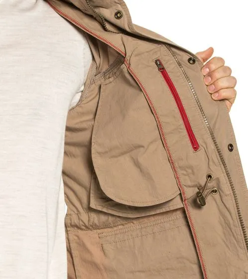 NAPAPIJRI Giacca estiva da uomo Giacca per il tempo libero Skidoo Open Beige