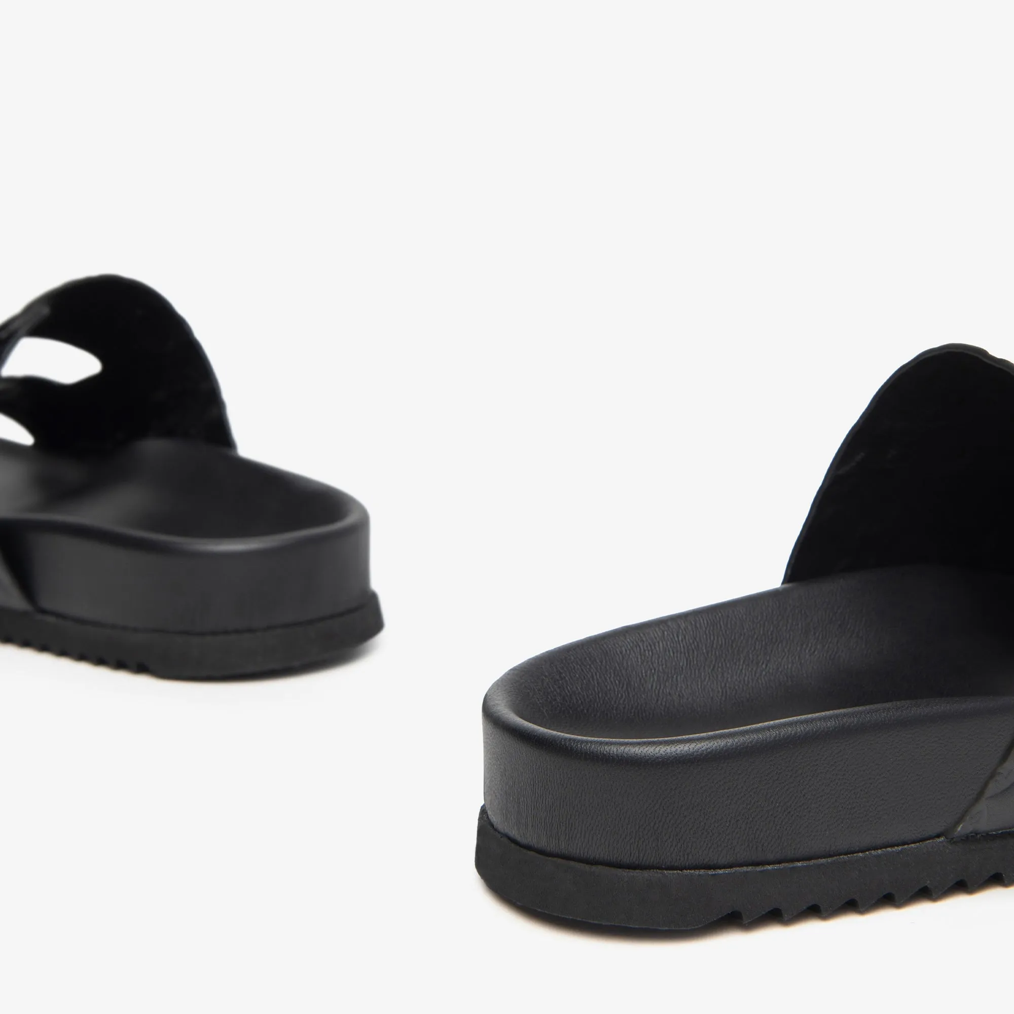NERO GIARDINI Ciabatte slide Donna - Nero modello E410500D