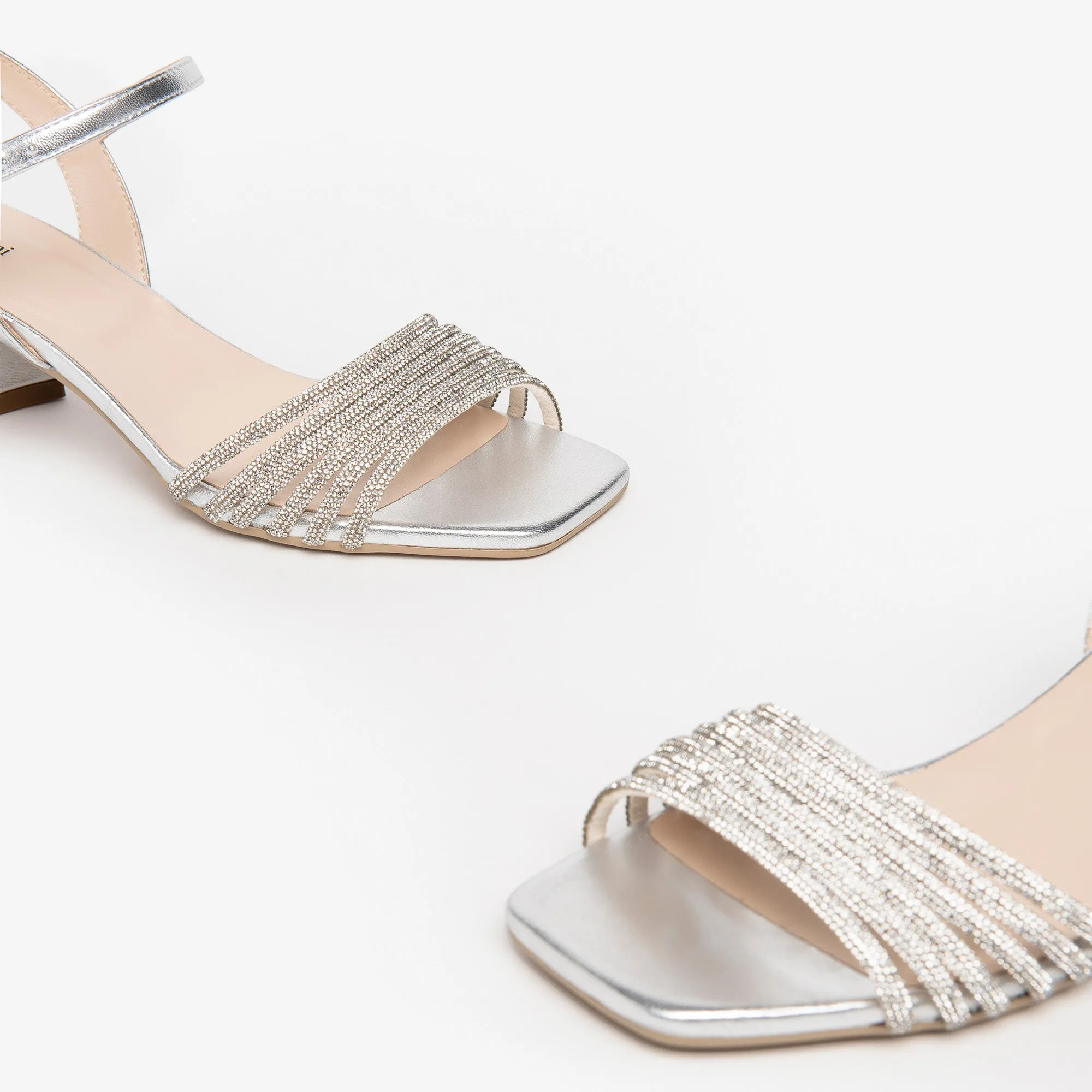 NERO GIARDINI Sandali con tacco Donna - Argento modello E410260D