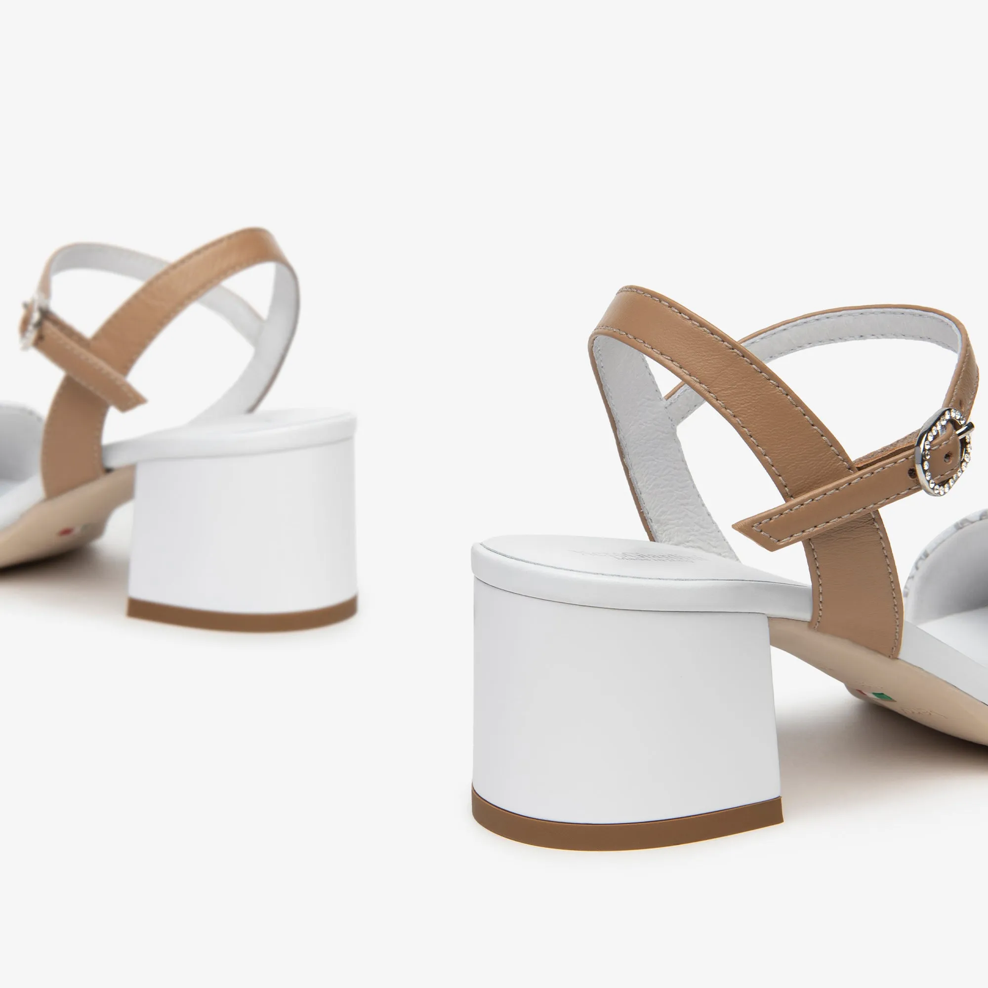 NERO GIARDINI Sandali con tacco Donna - Bianco modello E410430D