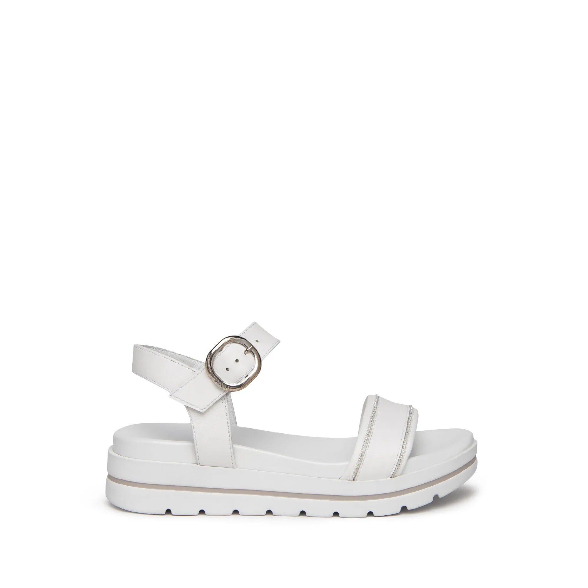 NERO GIARDINI Sandali Donna - Bianco modello E307812D