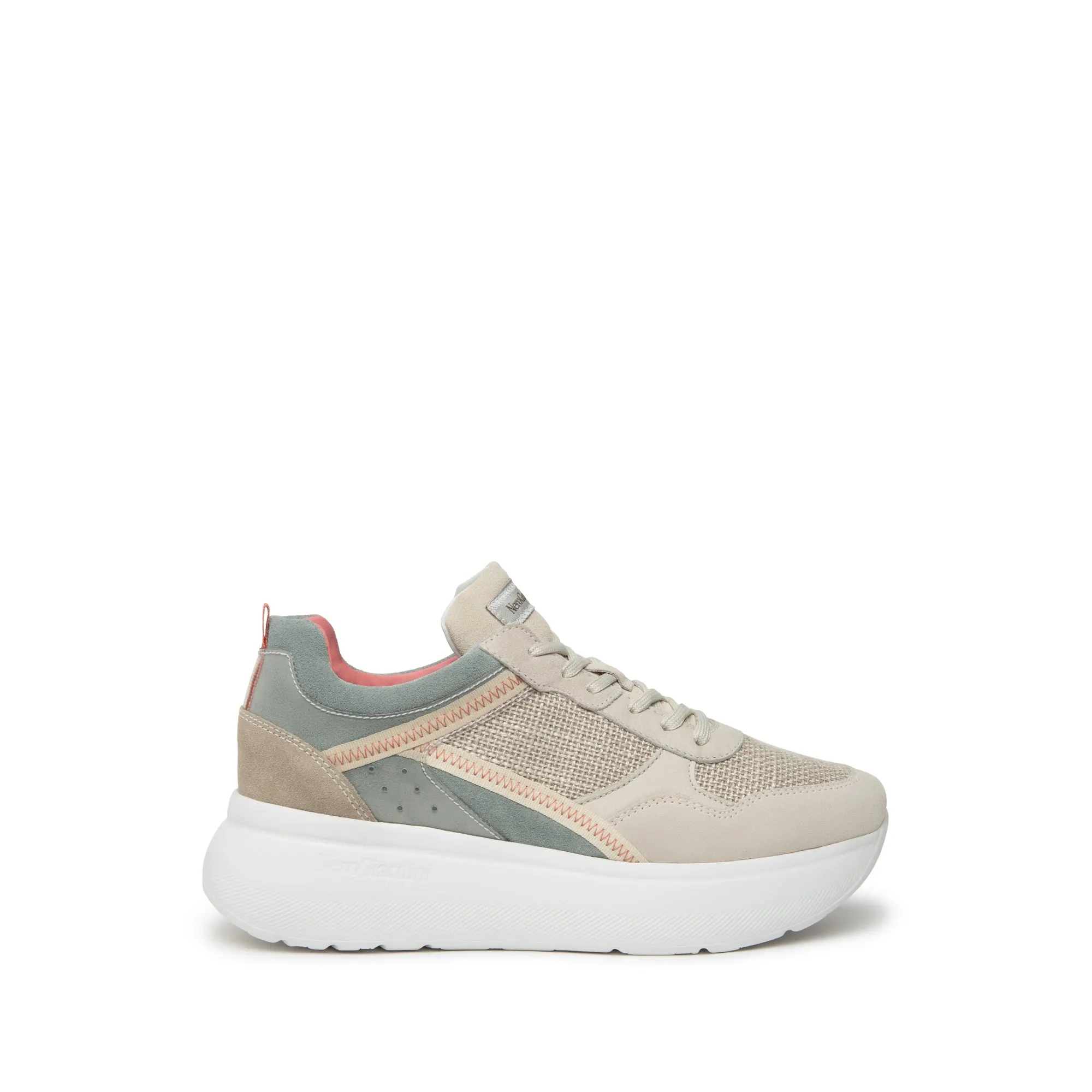 NERO GIARDINI Sneakers platform Donna - Bianco modello E409822D