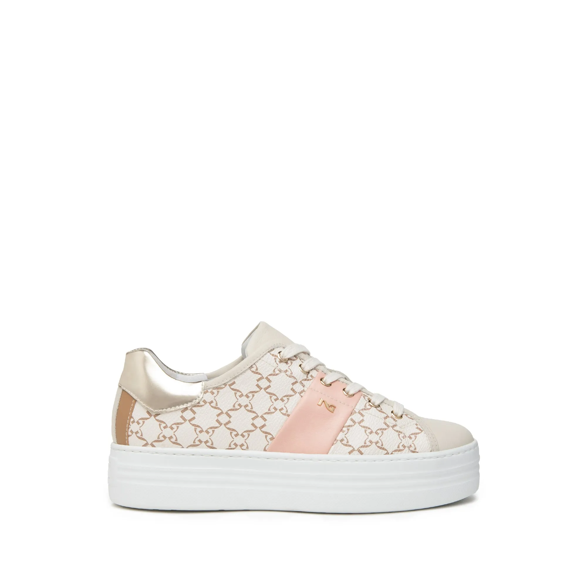 NERO GIARDINI Sneakers platform Donna - Bianco modello E409956D