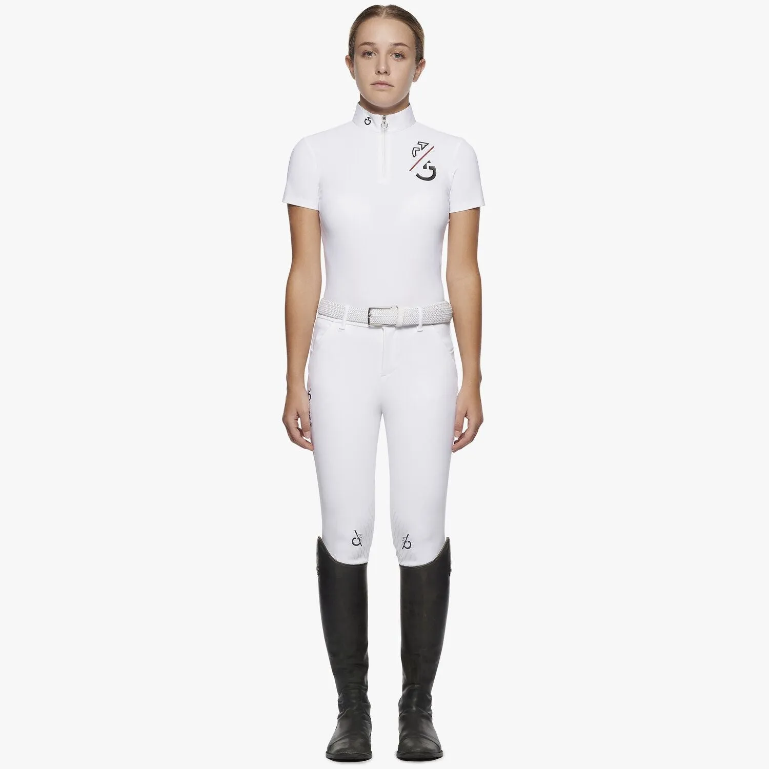 Polo competizione bambina CT TEAM