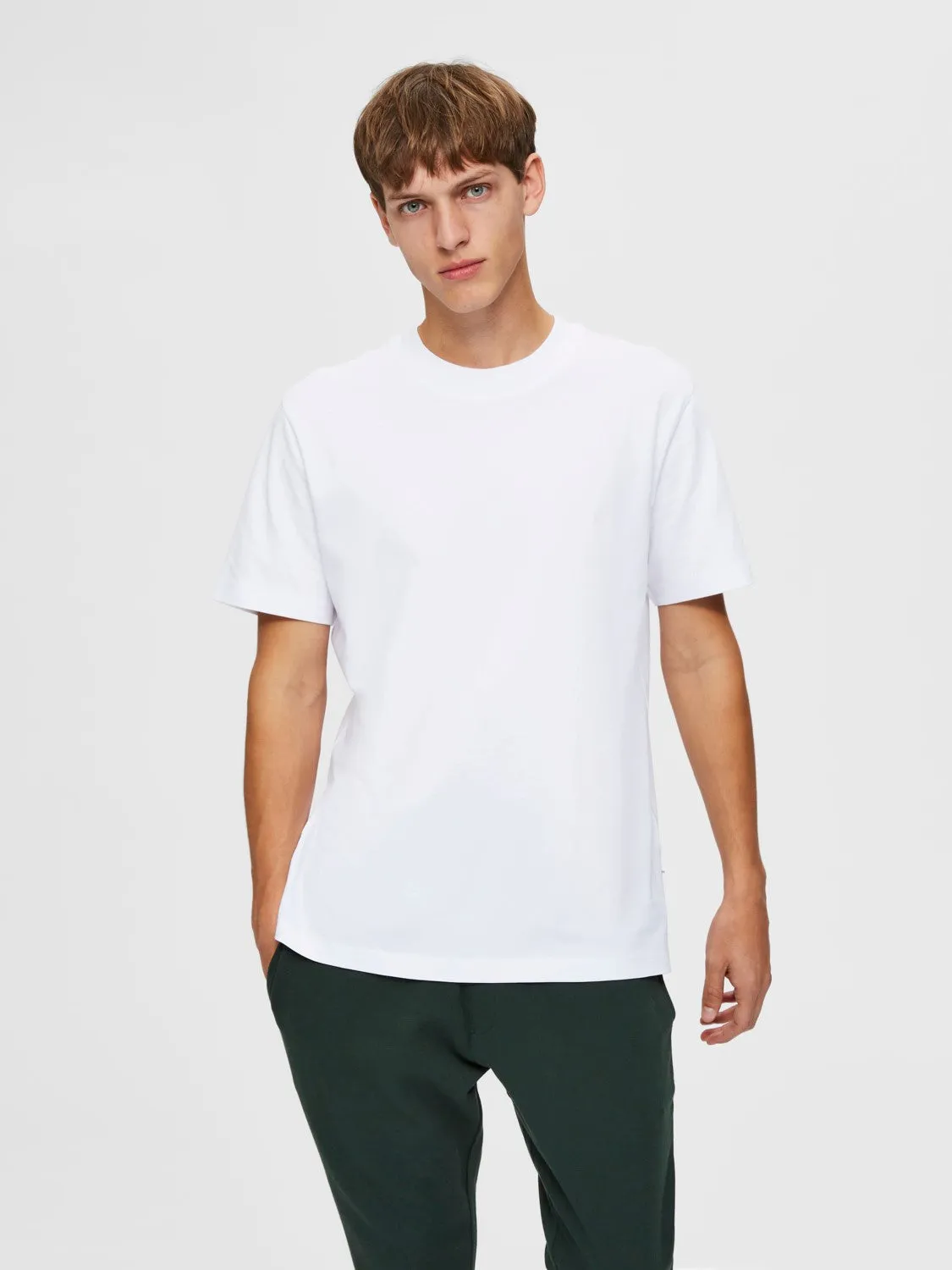 T-SHIRT - SELECTED -  16077385 COLMAN