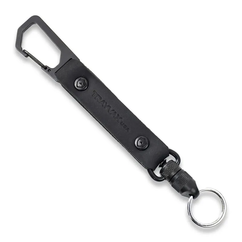Trayvax Link Lanyard, nero