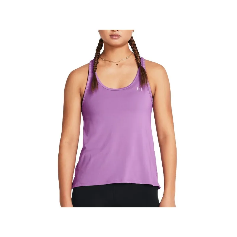 UNDER ARMOUR UA KNOCKOUT CANOTTA DONNA CROSSFIT TRAINING - VIOLA