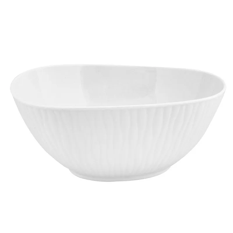 Villa Altachiara Insalatiera porcellana ivory Ylang bianco cm 25